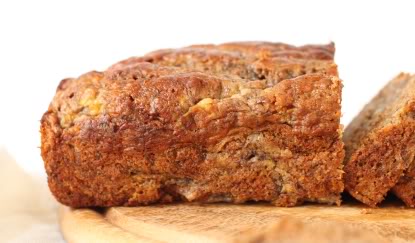100% Whole Grain Banana Bread | texanerin.com