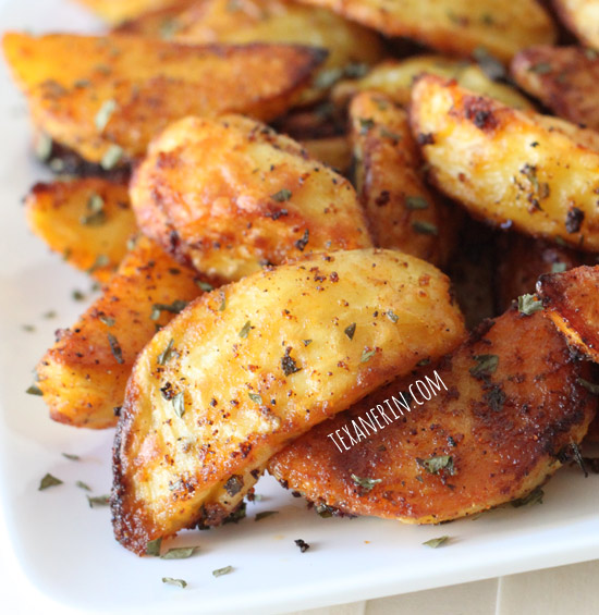 Spicy Potato Wedges | texanerin.com