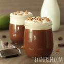 No Cook Chocolate Peanut Butter (Banana) Pudding