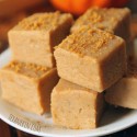 No-Cook White Chocolate Pumpkin Fudge