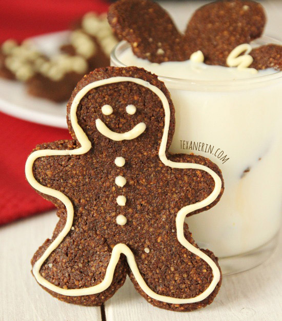 Grain-free Gingerbread Men – nice and chewy! From texanerin.com