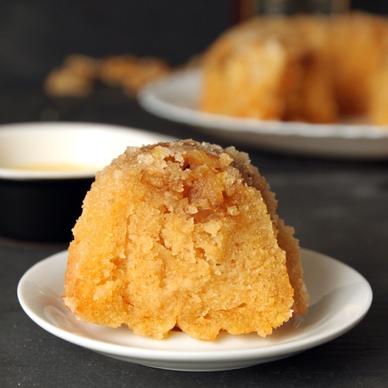 Totally From Scratch Rum Cake | texanerin.com