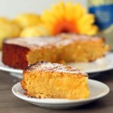 Grain-free Italian Lemon Almond Cake (Torta Caprese Bianca)