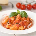 Gnocchi with Lighter Tomato Cream Sauce (gluten-free option)