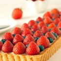 Greek Yogurt Berry Cookie Tart (100% whole grain)