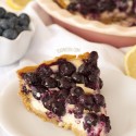 Blueberry Cream Cheese Pie (100% whole grain)