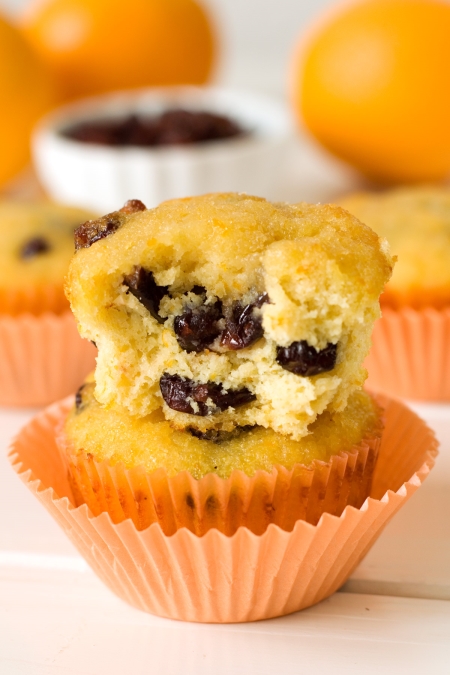 Cranberry Orange Muffins (grain-free, dairy-free)