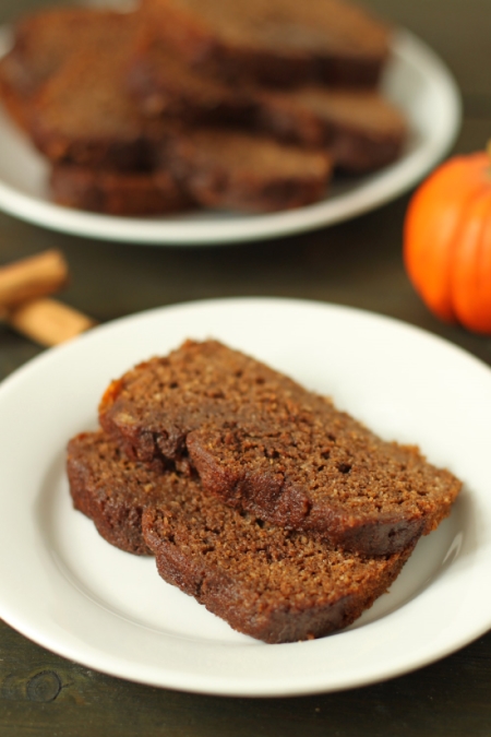 Pumpkin Bread (grain-free, dairy-free)