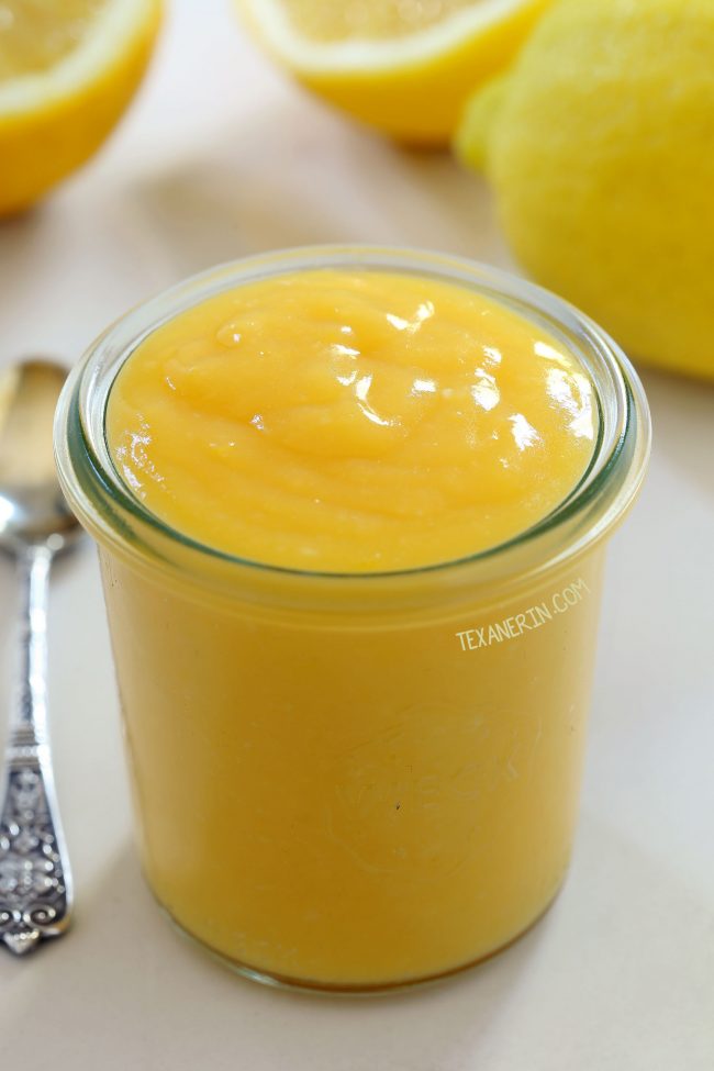 Paleo Lemon Curd (honey sweetened) - Texanerin Baking