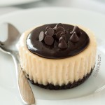 Mini Irish Cream Cheesecakes (grain-free, gluten-free, whole grain)