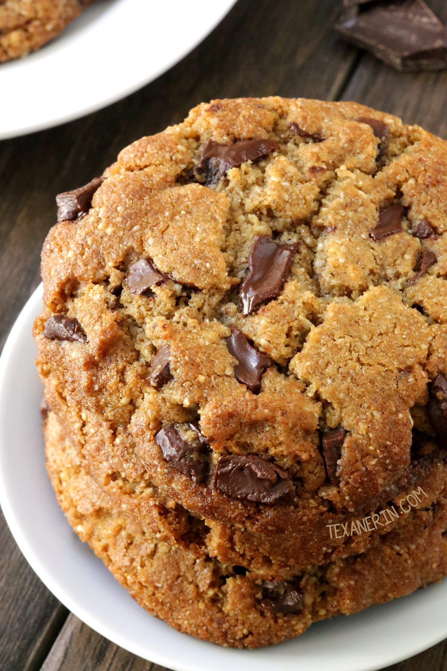 Perfect Paleo Chocolate Chip Cookies (vegan option, grain ...