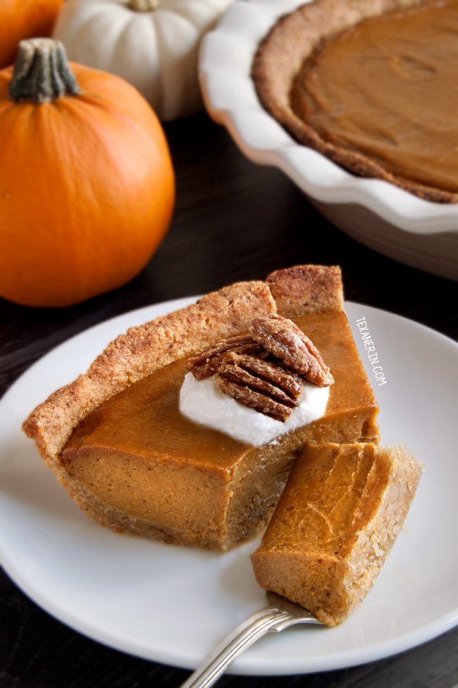 Paleo Diet Pumpkin Pie Recipe