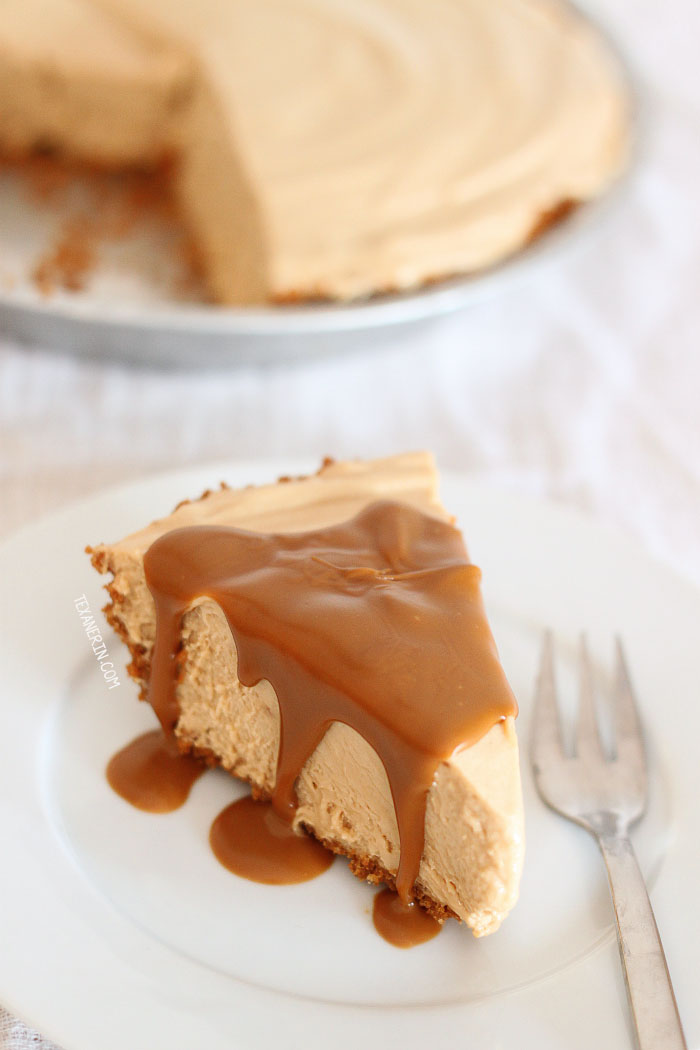 Biscoff Pie ( Speculoos Pie) – just like peanut butter pie but with cookie butter instead of peanut butter!