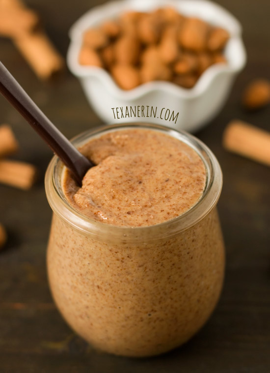 Maple Cinnamon Almond Butter | texanerin.com