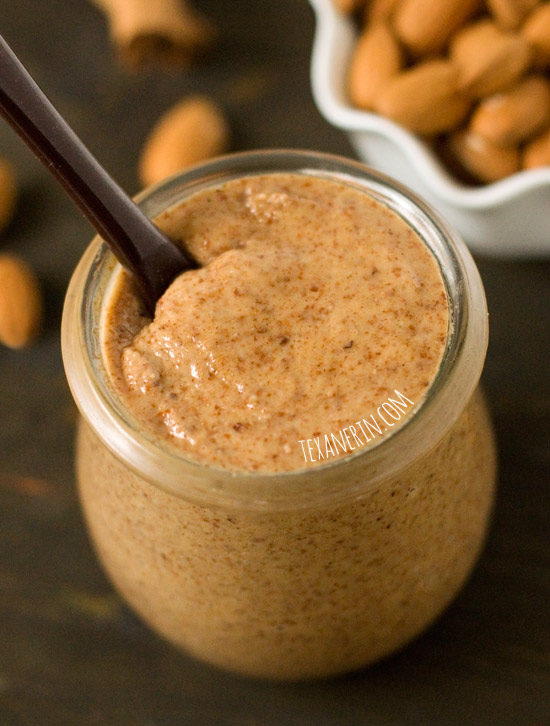 Maple Cinnamon Almond Butter | texanerin.com