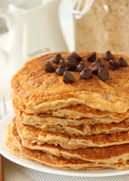 100% Whole Grain Pancake Mix – these whole wheat pancakes don't taste the least bit healthy! From texanerin.com