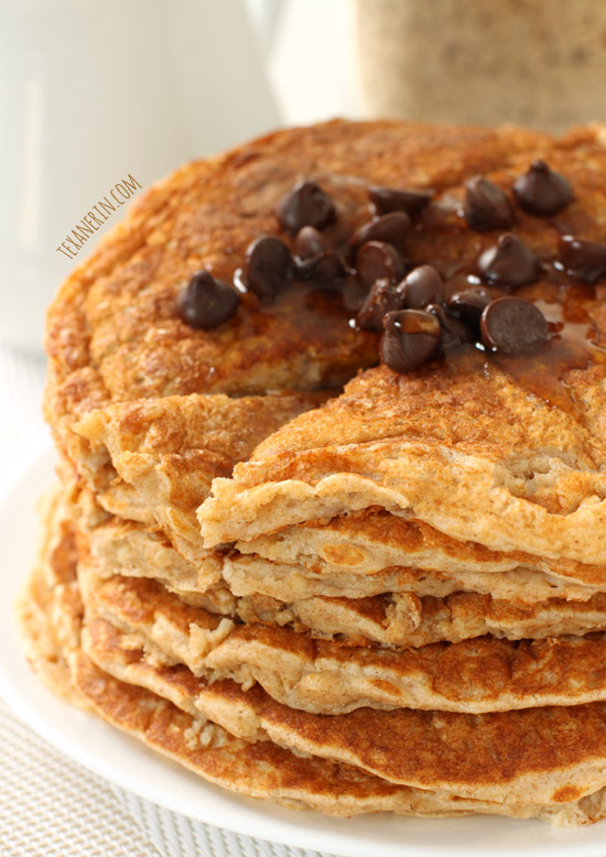 100% Whole Grain Pancake Mix – these whole wheat pancakes don't taste the least bit healthy! From texanerin.com