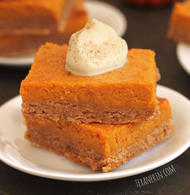 Whole Grain Gooey Pumpkin Butter Cake – made totally from scratch and with less sugar than the original! | texanerin.com