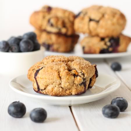 100% Whole Grain Orange Blueberry Scones (vegan) | texanerin.com
