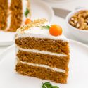 Healthy Carrot Cake (the most amazing texture!)