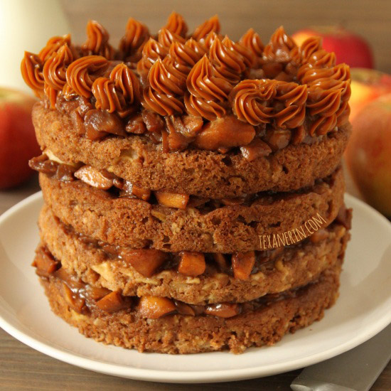 Apple Blondie Cake – 100% whole grain but nobody will be able to tell it has been made healthier! | texanerin.com