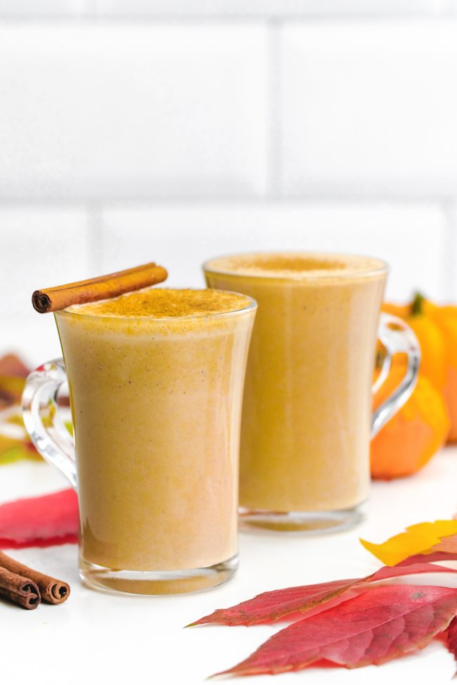Pumpkin Chai Latte (paleo, vegan options) - Texanerin Baking