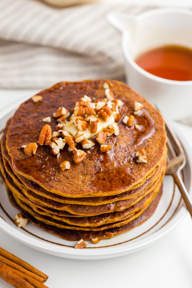 Easy Pumpkin Pancakes Texanerin Baking