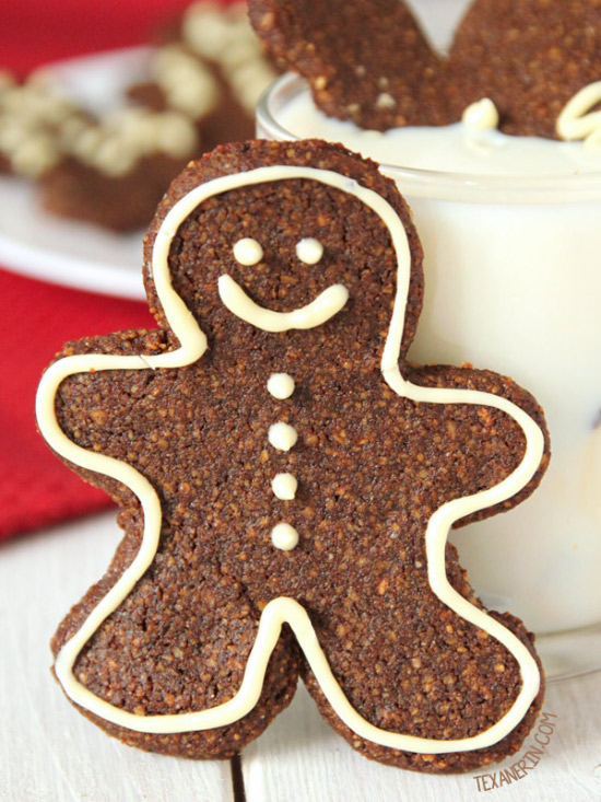 Paleo Gingerbread Men Cookies – soft and chewy! {grain-free, gluten-free, and dairy-free}