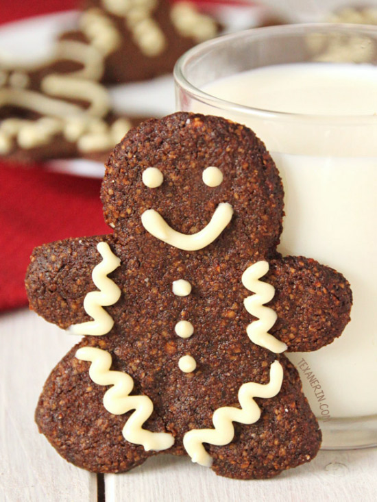 Paleo Gingerbread Men Cookies – soft and chewy! {gluten-free, grain-free, and dairy-free}