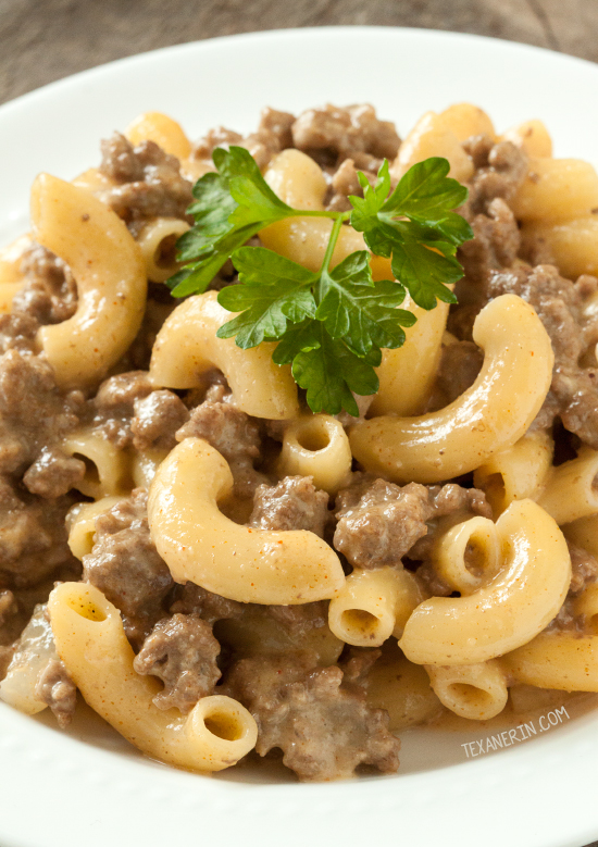 Homemade Hamburger Helper Cheeseburger Macaroni