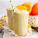 Banana Orange Smoothie (super creamy, thick, delicious!)