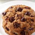 Chewy Whole Wheat Oatmeal Raisin Cookies