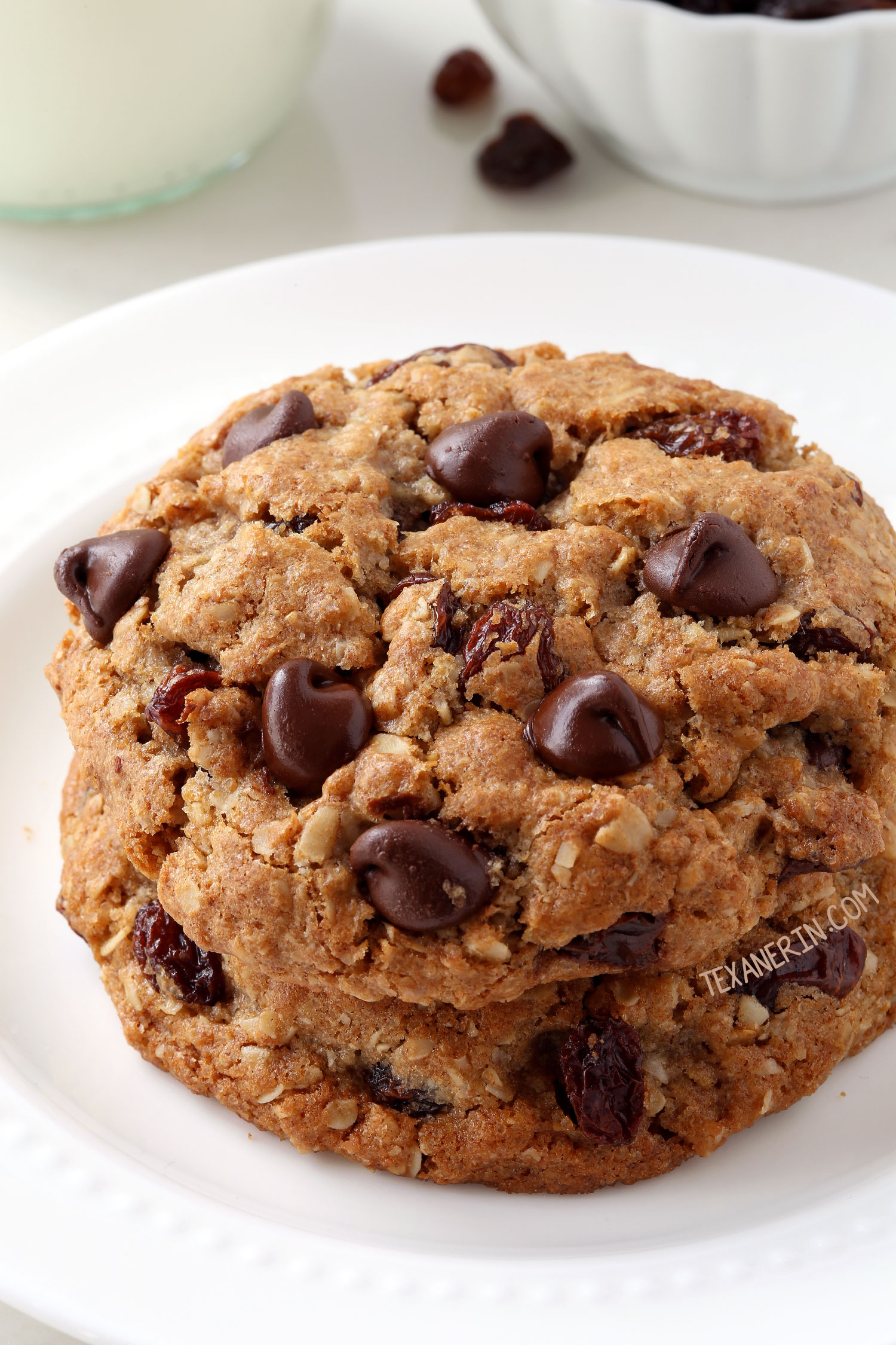 whole wheat flour oatmeal cookies