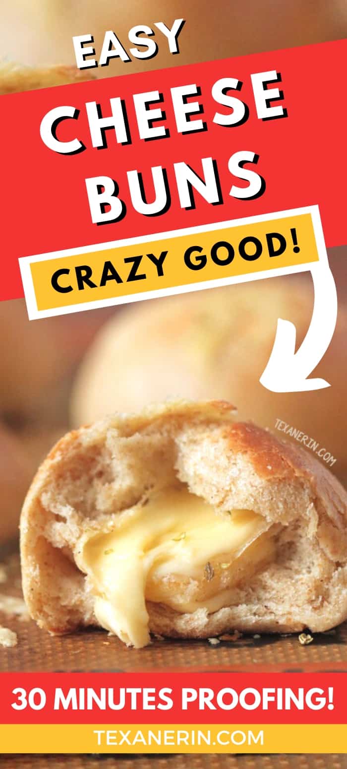 These cheese buns are stuffed with Gouda or cheddar cheese and are sure to be a hit! And there's only a 30-minute rising period, making this recipe super easy.