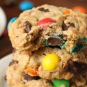 Healthier M&M Cookies