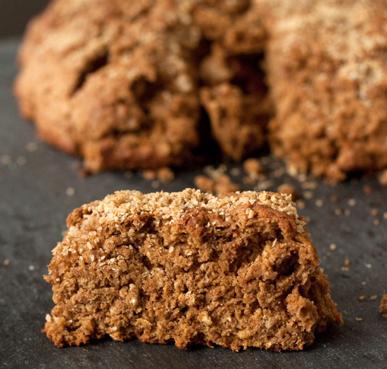 100% Whole Grain Brown Soda Bread | texanerin.com