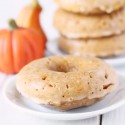 100% Whole Grain Baked Pumpkin Donuts