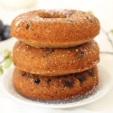 Giveaway + 100% Whole Grain Lemon Blueberry Doughnuts