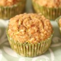 100% Whole Grain Lemon Zucchini Muffins