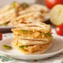 Creamy Cheesy Chicken Quesadillas