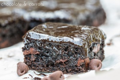 Whole Wheat Peanut Butter Chocolate Brownies