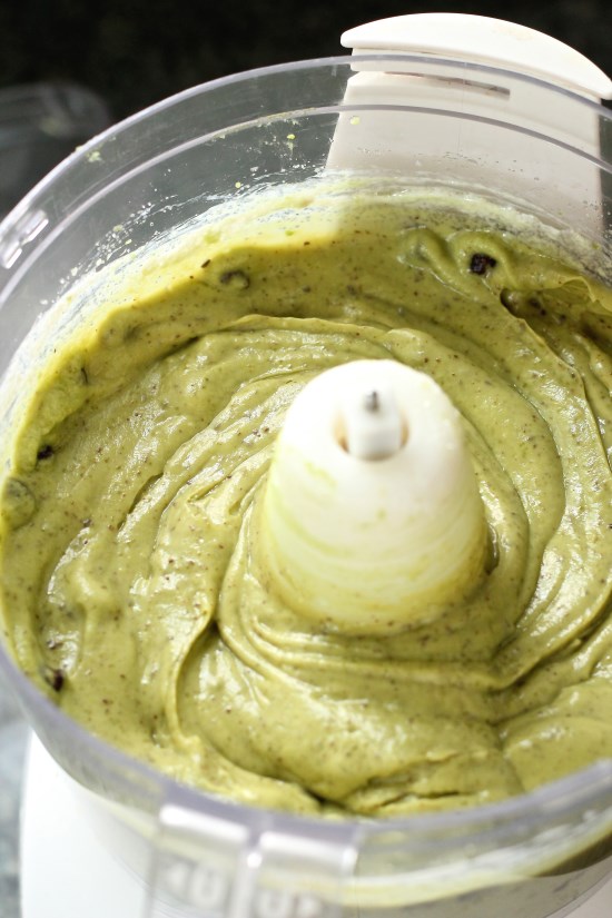 Dark Chocolate And Mint Avocado Ice Cream