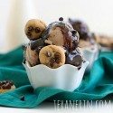 Healthier Sundaes (Whole Grain Peanut Butter Cookies + Peanut Butter Banana Ice Cream)