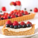 Greek Yogurt Berry Cookie Tart (100% whole grain option)