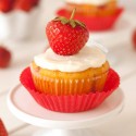 Strawberry Cupcakes (grain-free, gluten-free)