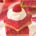 Raspberry Lemon Bars (100% whole grain)