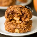 Apple Cookies (100% whole grain, dairy-free)