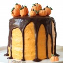 Chocolate Orange Halloween Cake (100% whole grain)