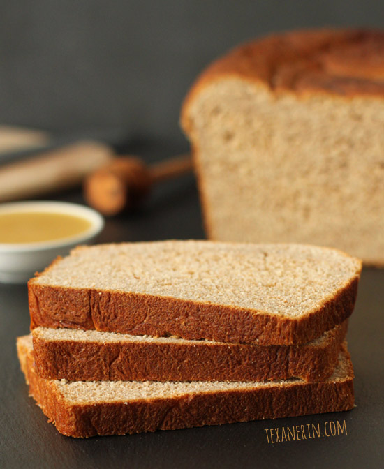 100% Whole Wheat Sandwich Bread