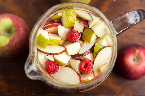 Autumn Sangria with Hard Cider